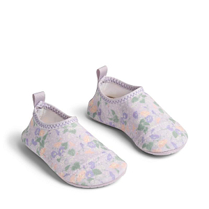 Тапочки для пляжа Wheat "Dolphin Purple Light Petunias", королевские петунии